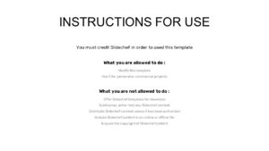 Instructions for use slide
