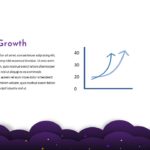 creative bar chart with clipart of a sun which signifies growth