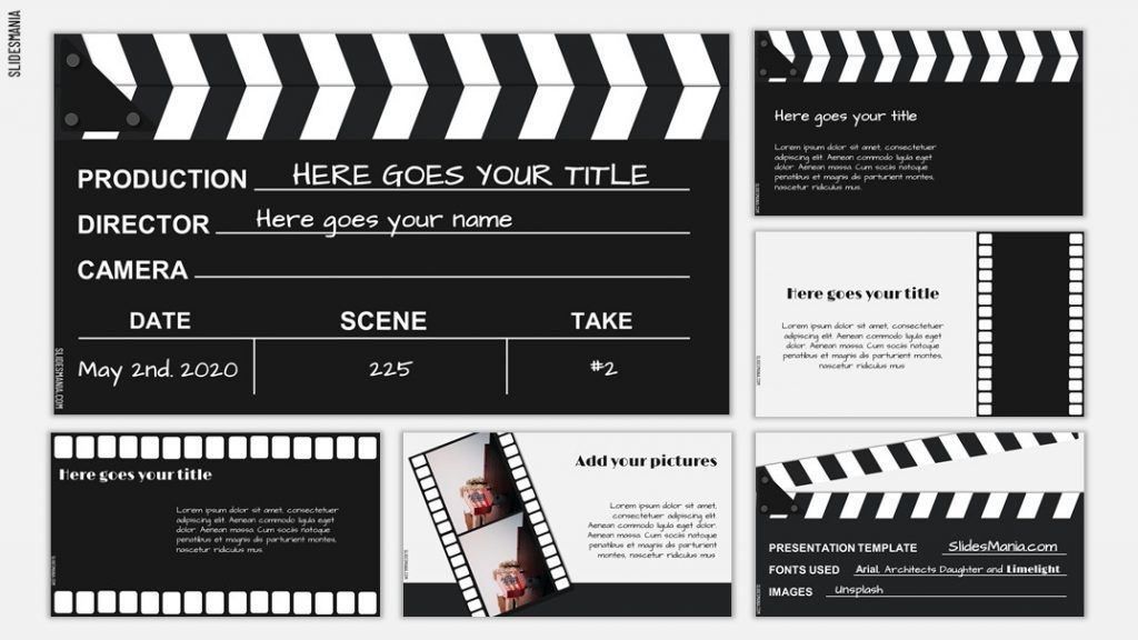 Russo Film Presentation Template