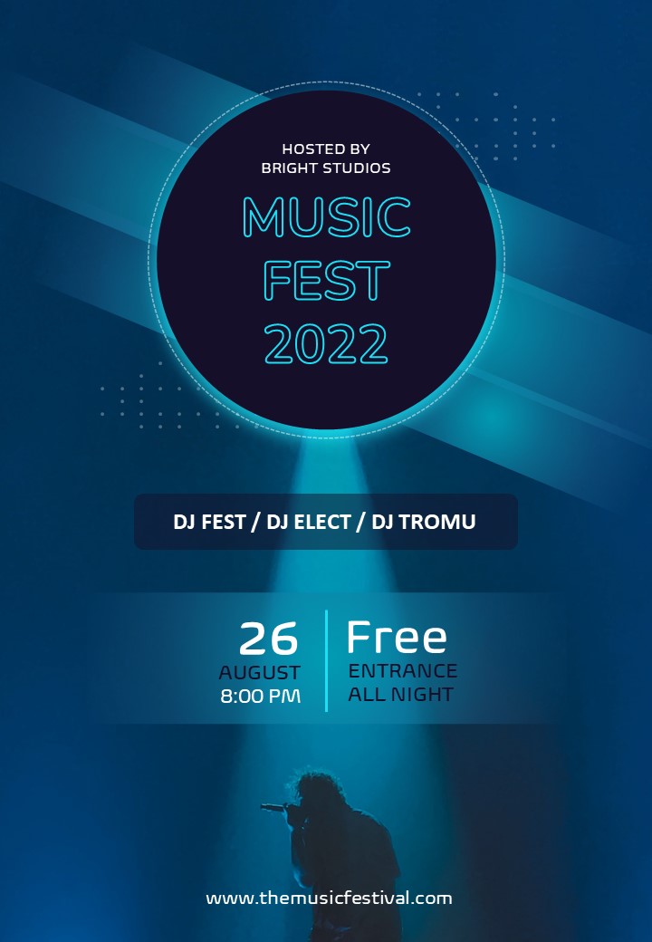 music festival poster