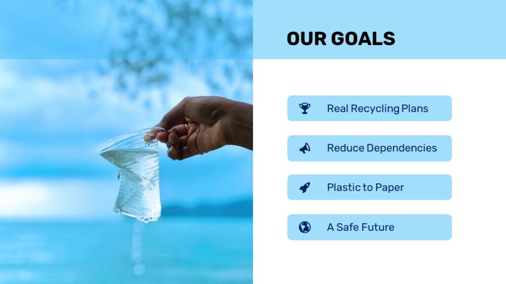 Save water concept image