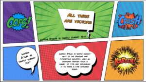 comic style template 