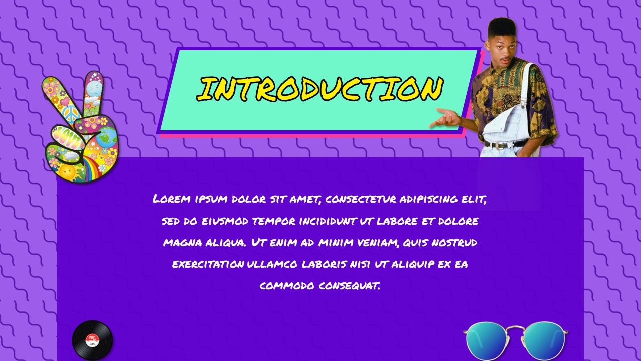 90s ppt template