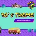 Free 90s Theme PowerPoint Template and Google Slides