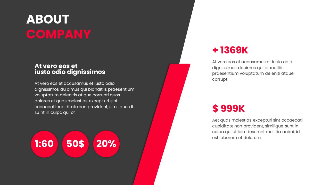 company profile powerpoint presentation template