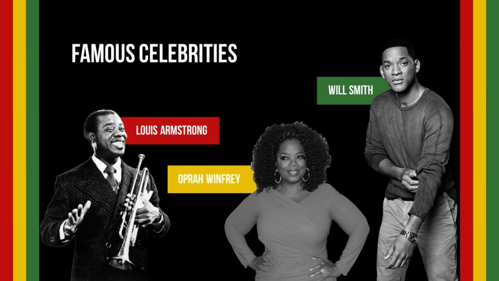 Famous black American celebrities