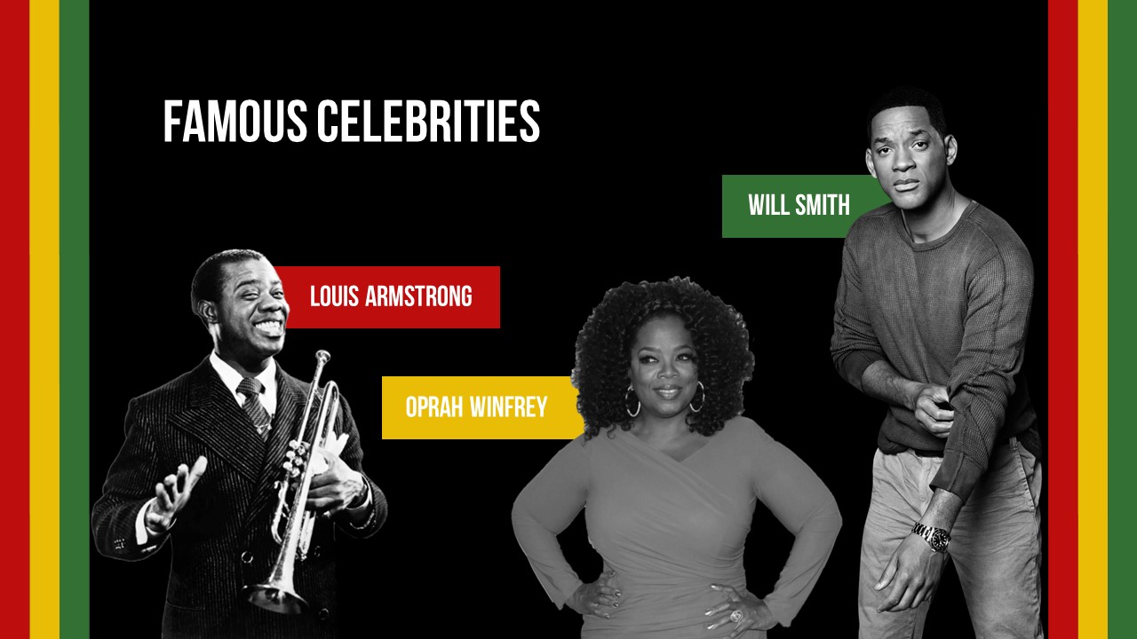 Famous black American celebrities