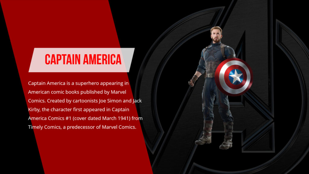 Captain America template