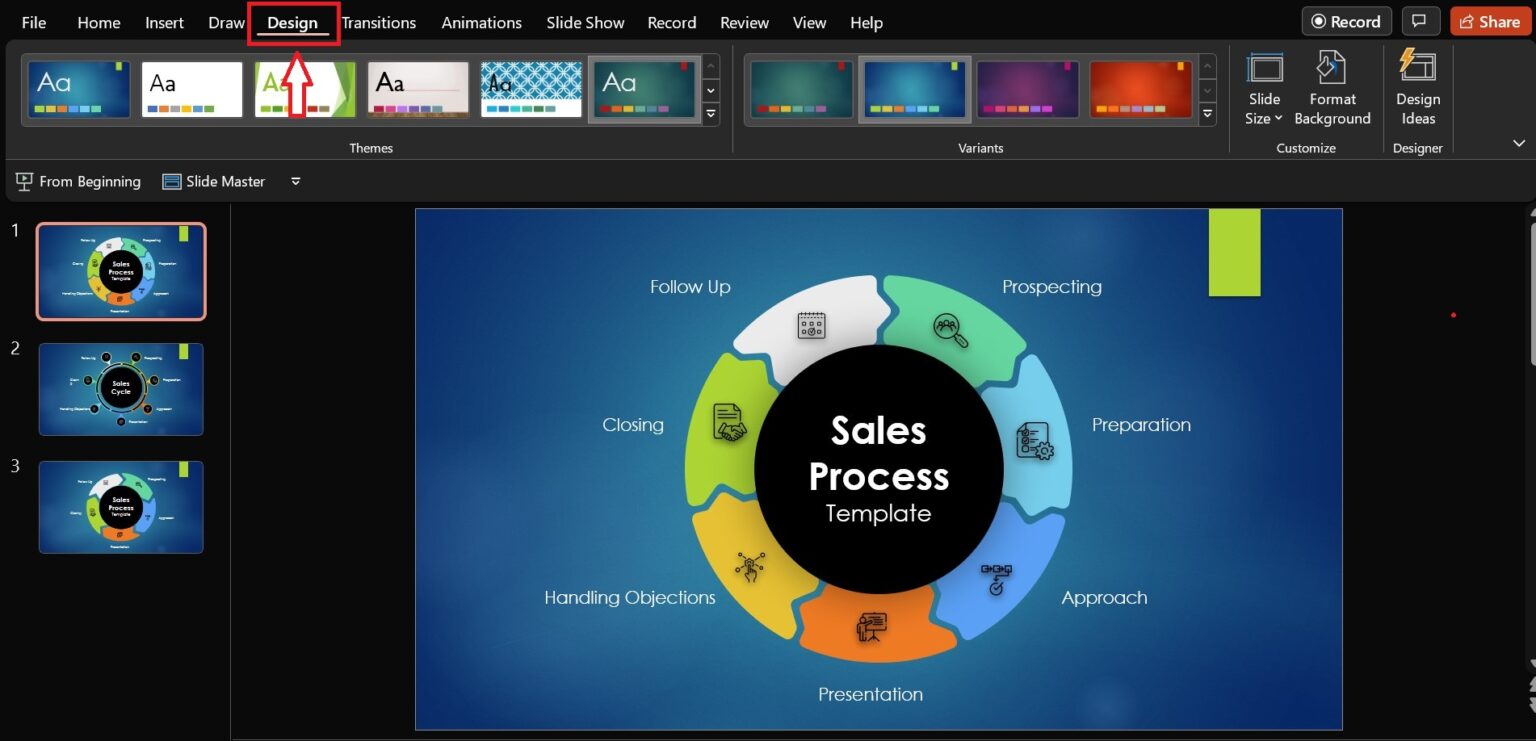 change presentation theme colors powerpoint