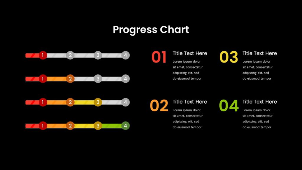 Free Progress Chart Template PowerPoint and Google Slides