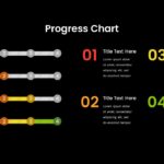 dark theme progress chart