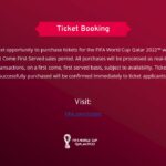 FIFA world cup 20222 Qatar ticket price