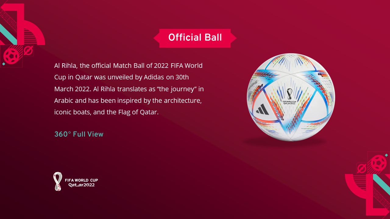Al Rihla FIFA World Cup 2022 Official Ball