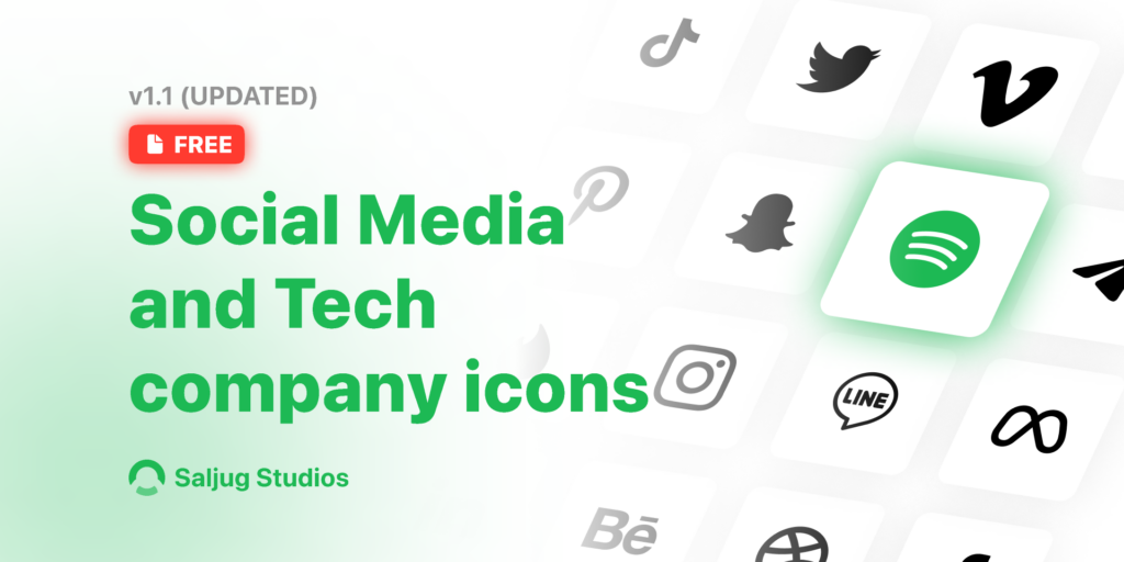Figma Social media icons
