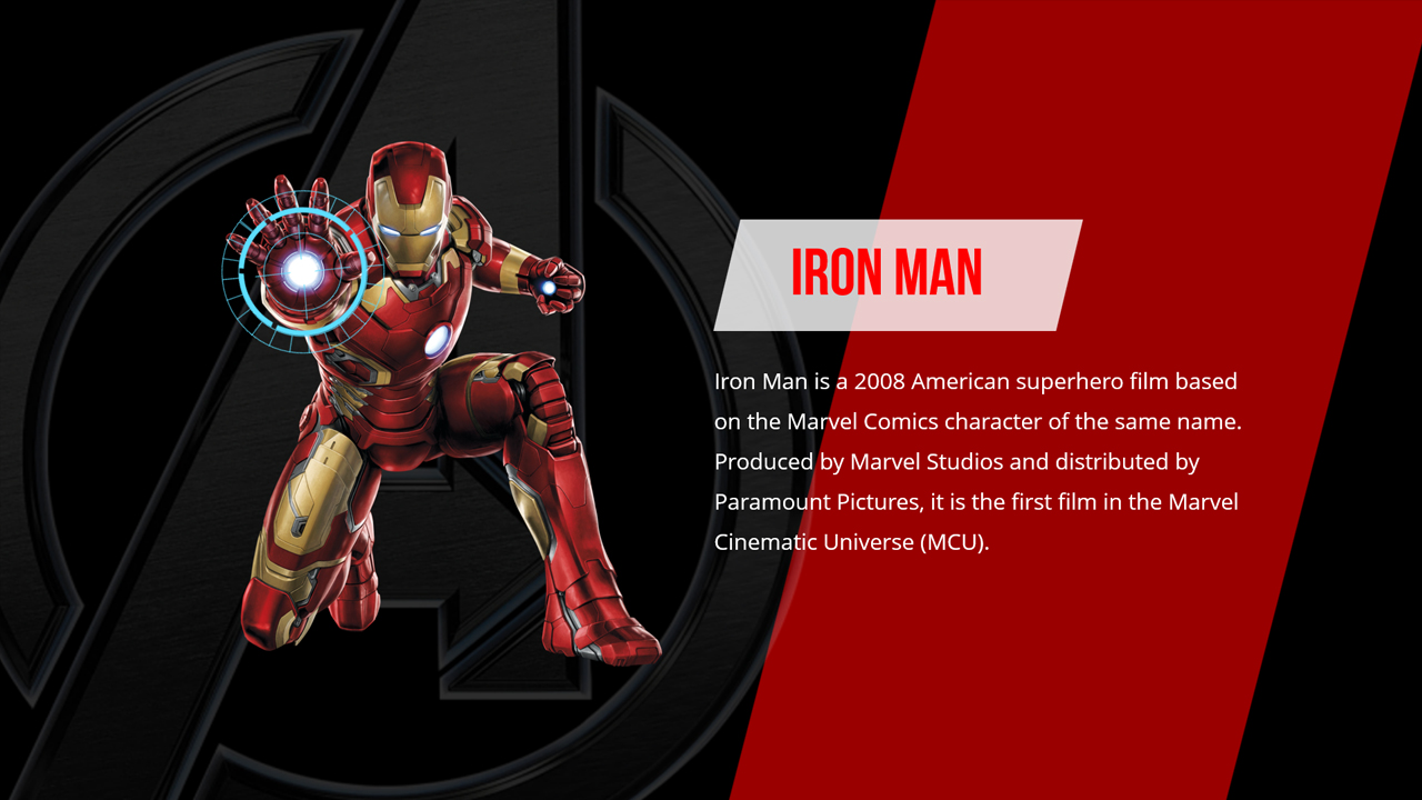 Ironman theme template