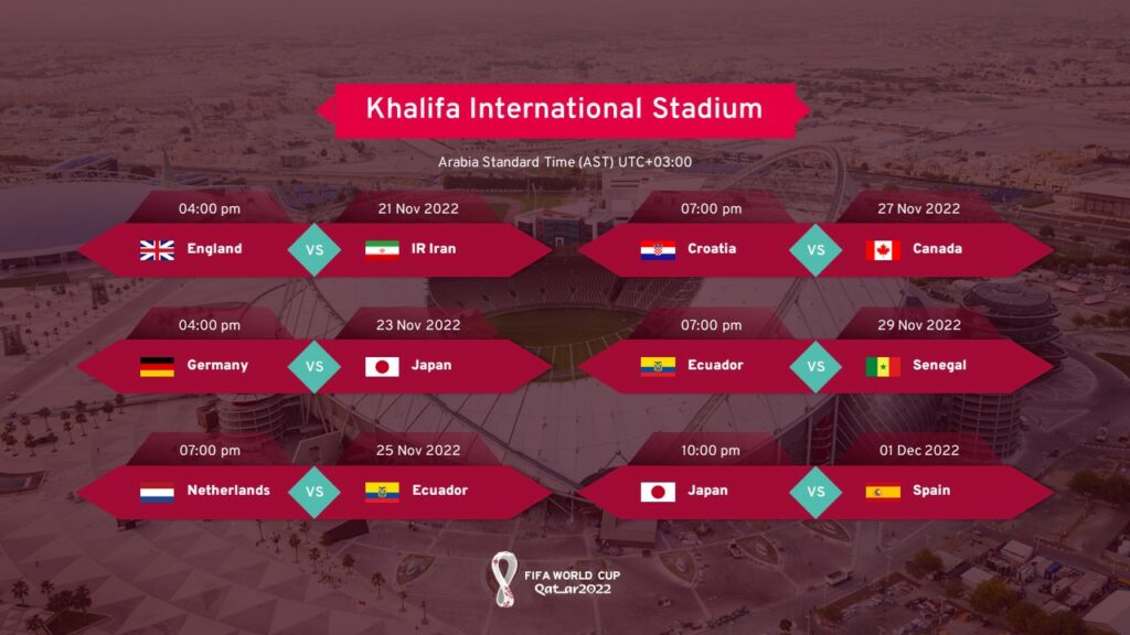 Khalifa international stadium matches
