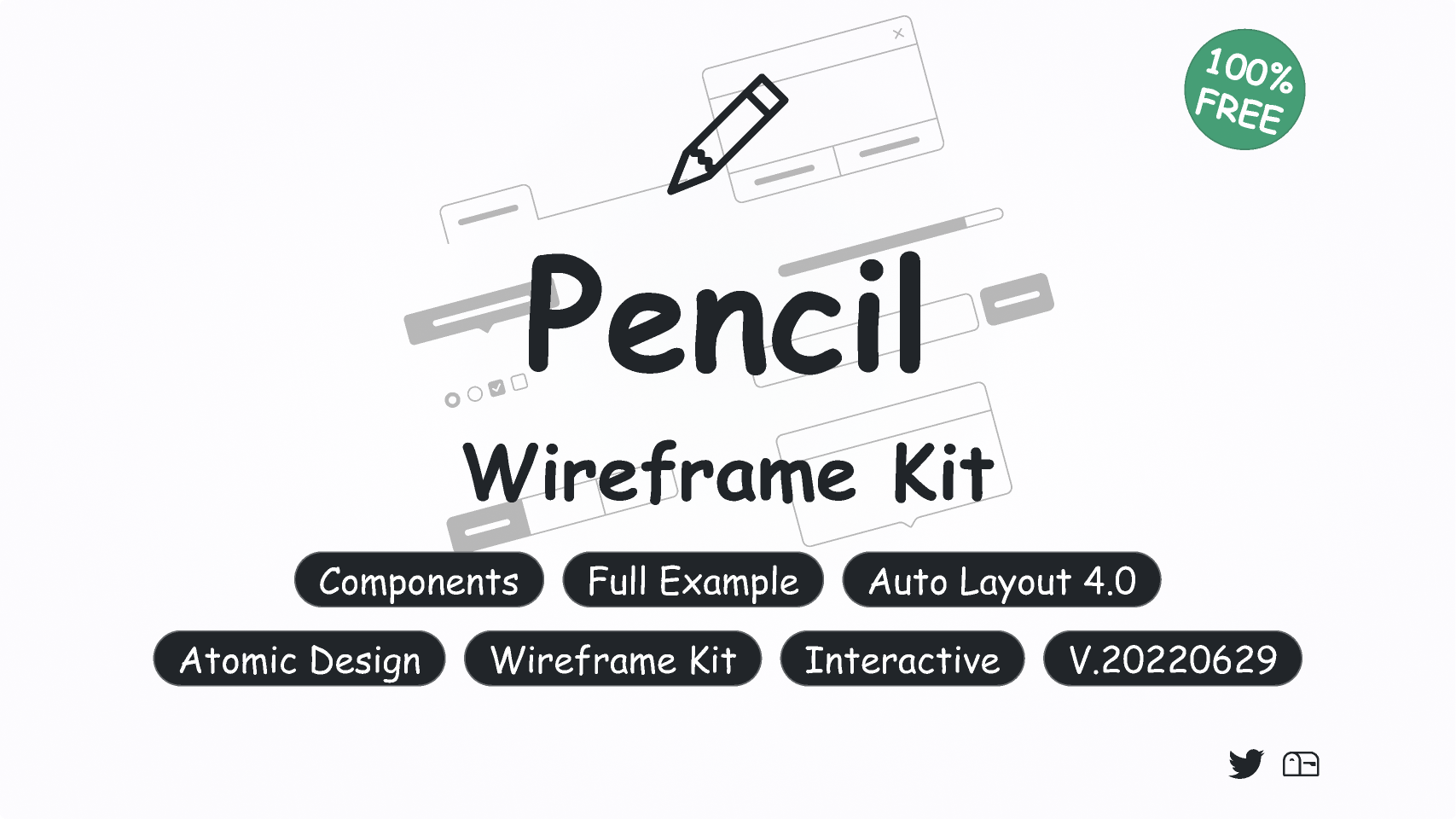 Pencil Wireframe kit