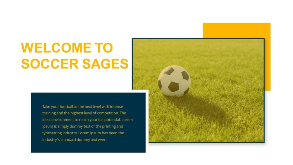 Free Football Template PowerPoint and Google Slides