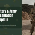 army presentation template with commando image at the corner