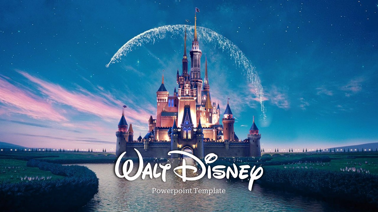 Plantilla temática gratuita de Walt Disney