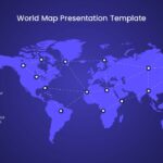 Free World Map Outline Simple Template PowerPoint & Google Slides