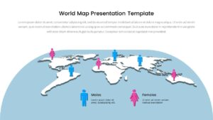 Gender ratio chart world map