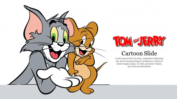 Diapositiva de memes de Tom y Jerry