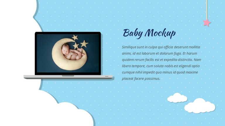 Free Baby Shower Theme Template PowerPoint and Google Slides