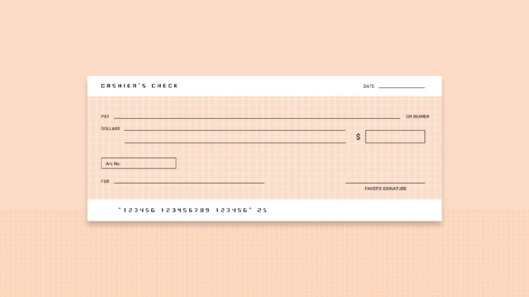Free Blank Cheque Template PowerPoint & Google Slides
