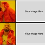 Internet viral Drake meme slide