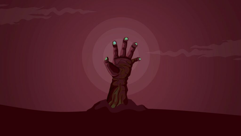 hand from the grave template
