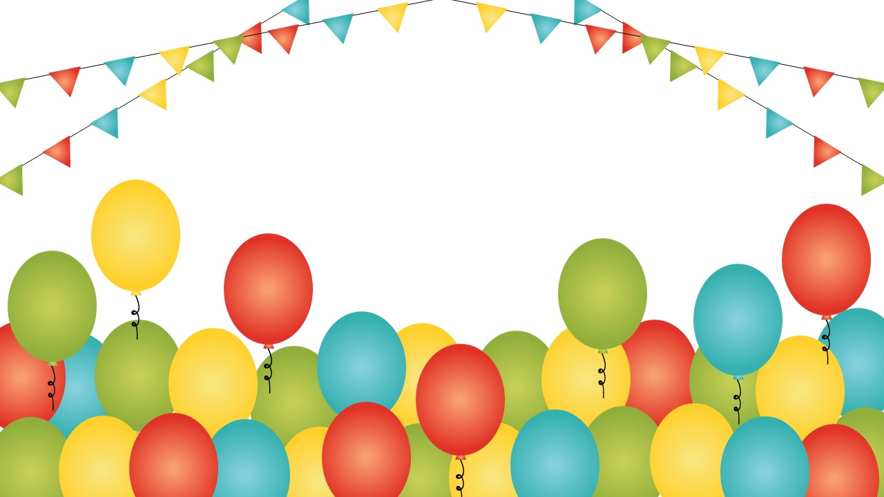 birthday party invitation background