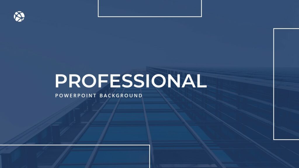 Professional background template ppt