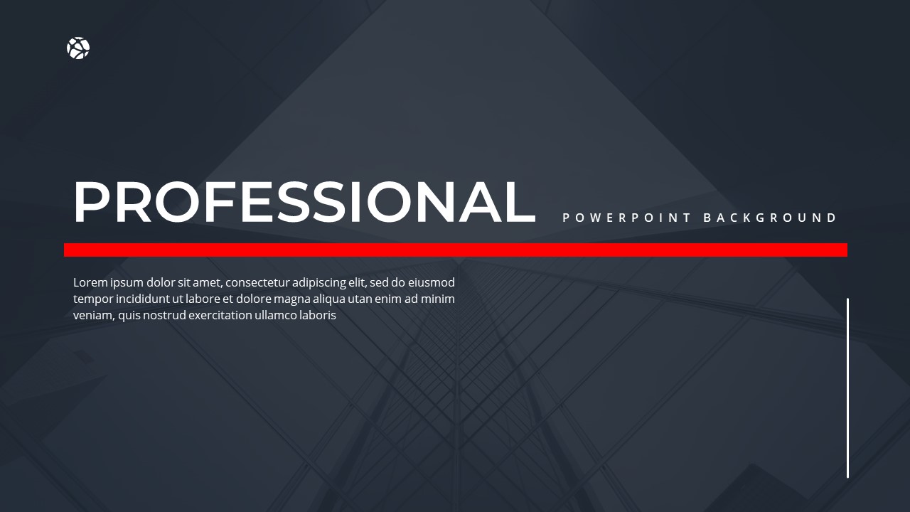 Professional background themes design