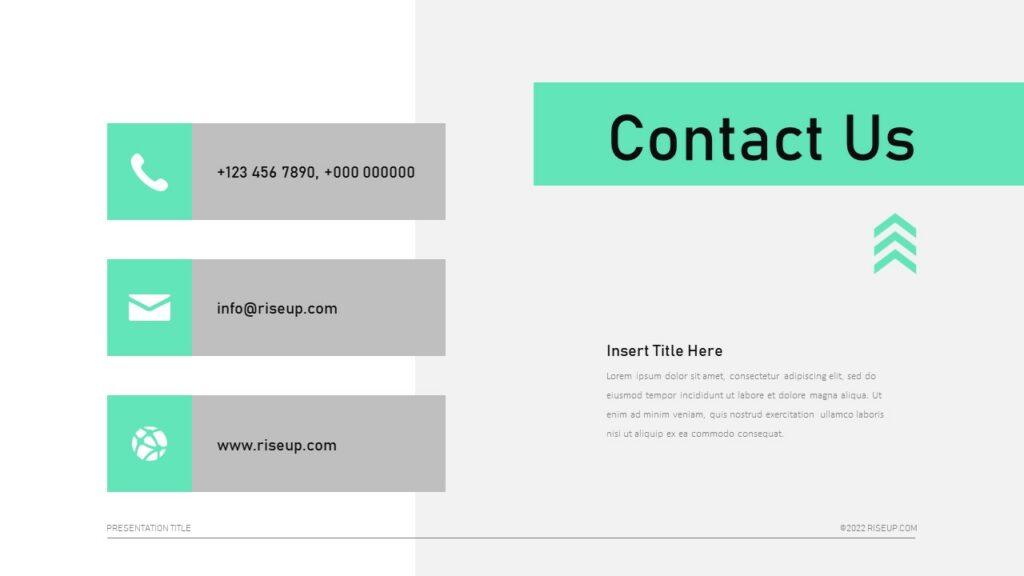 Contact us template