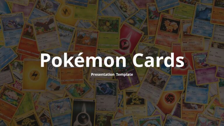 Pokemon cards template