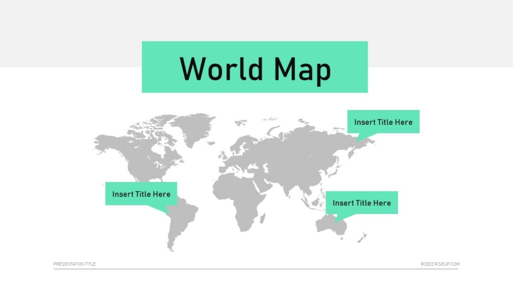 sales plan world map