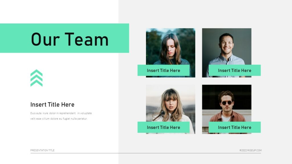 Sales team template