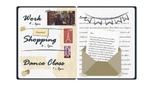 Free Google Slides Scrapbook Template PowerPoint