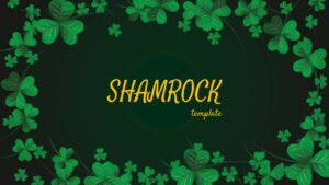 shamrock template printable