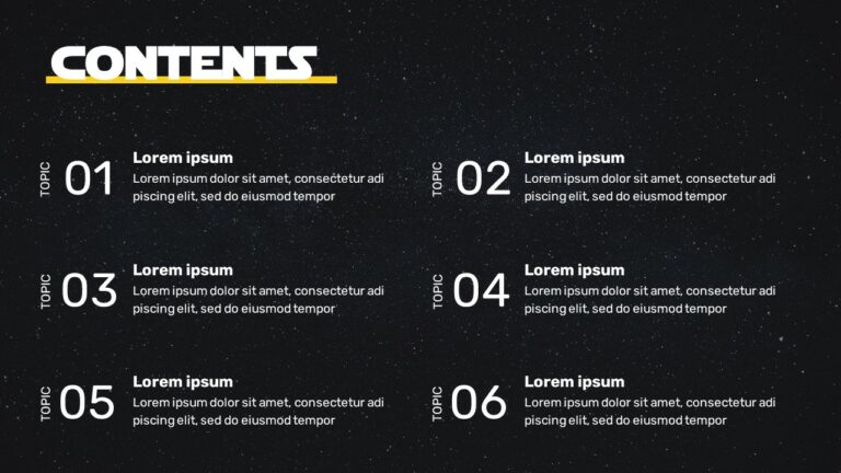 Free Google Slides Star Wars PowerPoint Template Free Google Slides Star Wars PowerPoint Template