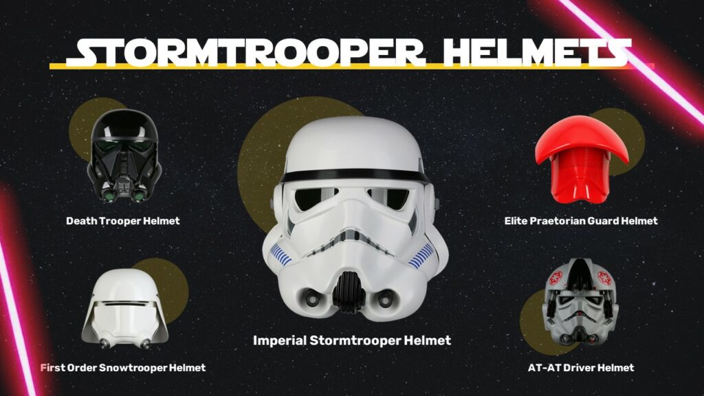 Stormtrooper helmet styles