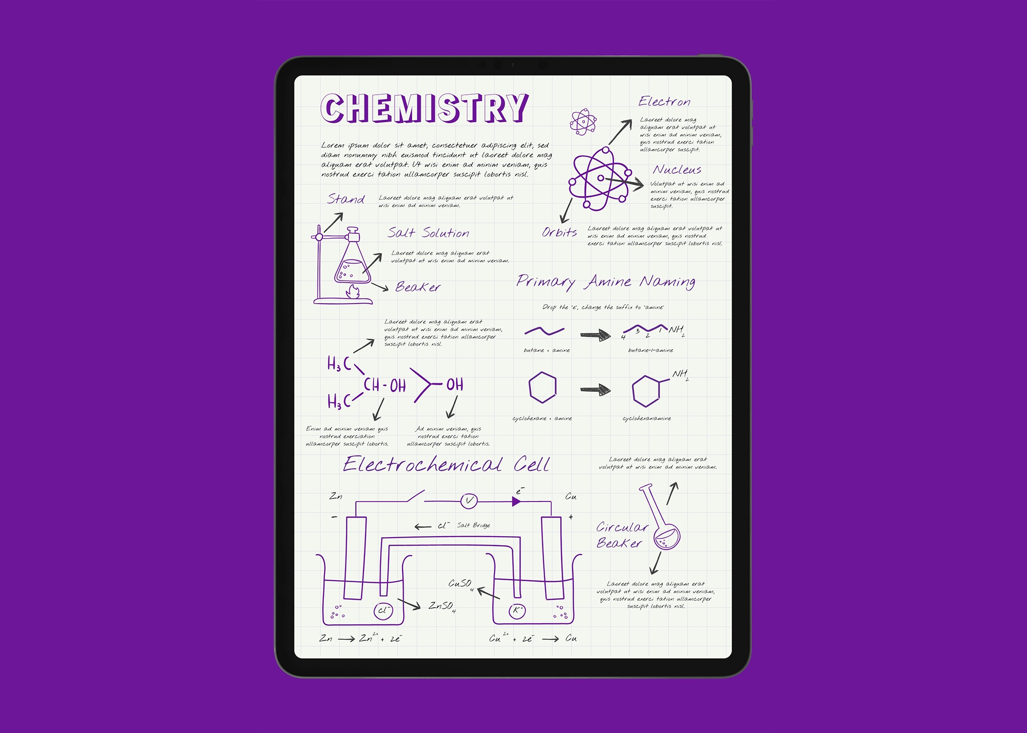 Free Goodnotes Template PowerPoint Google Slides