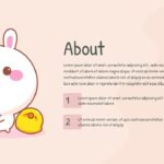 cute animal about us page template