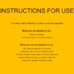 Instructions for use page