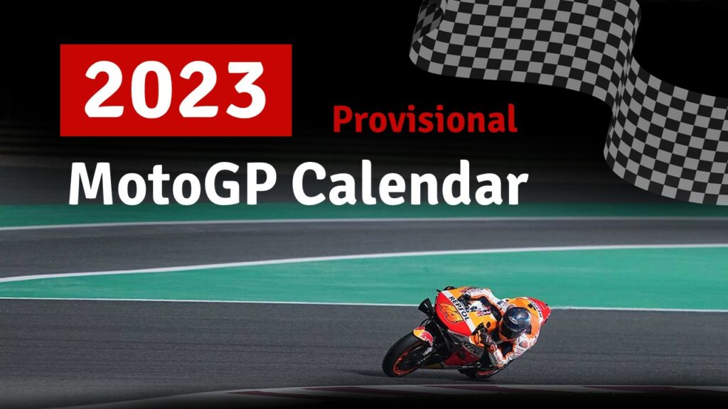 Free Google Slides MotoGP Calendar 2023 Template PowerPoint
