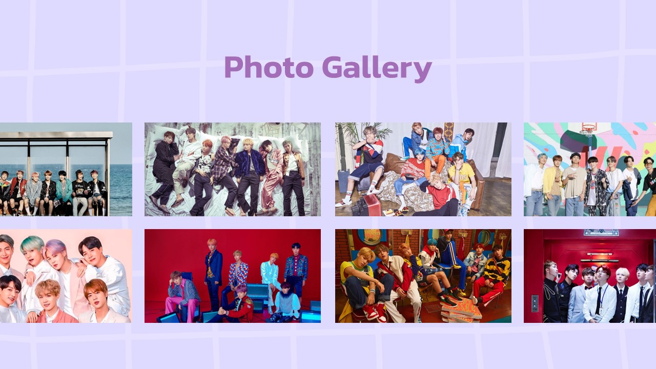 BTS photo gallery