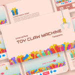 Free Interactive Toy Claw Machine Template PowerPoint & Google Slides