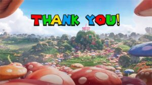 Mario Thank You Slide