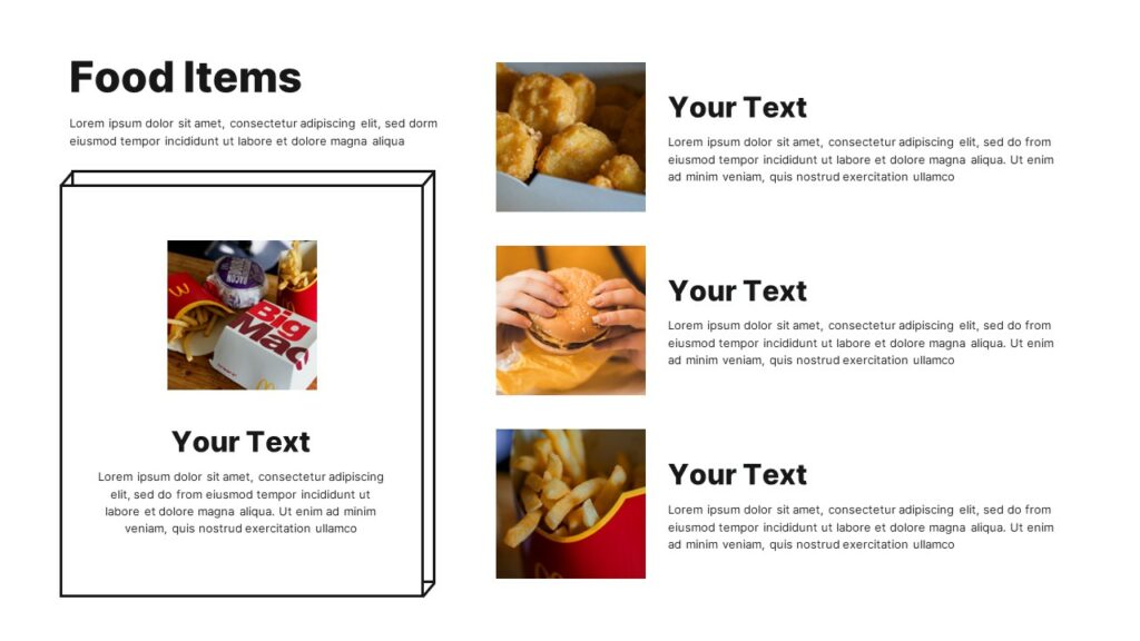 McDonalds Menu